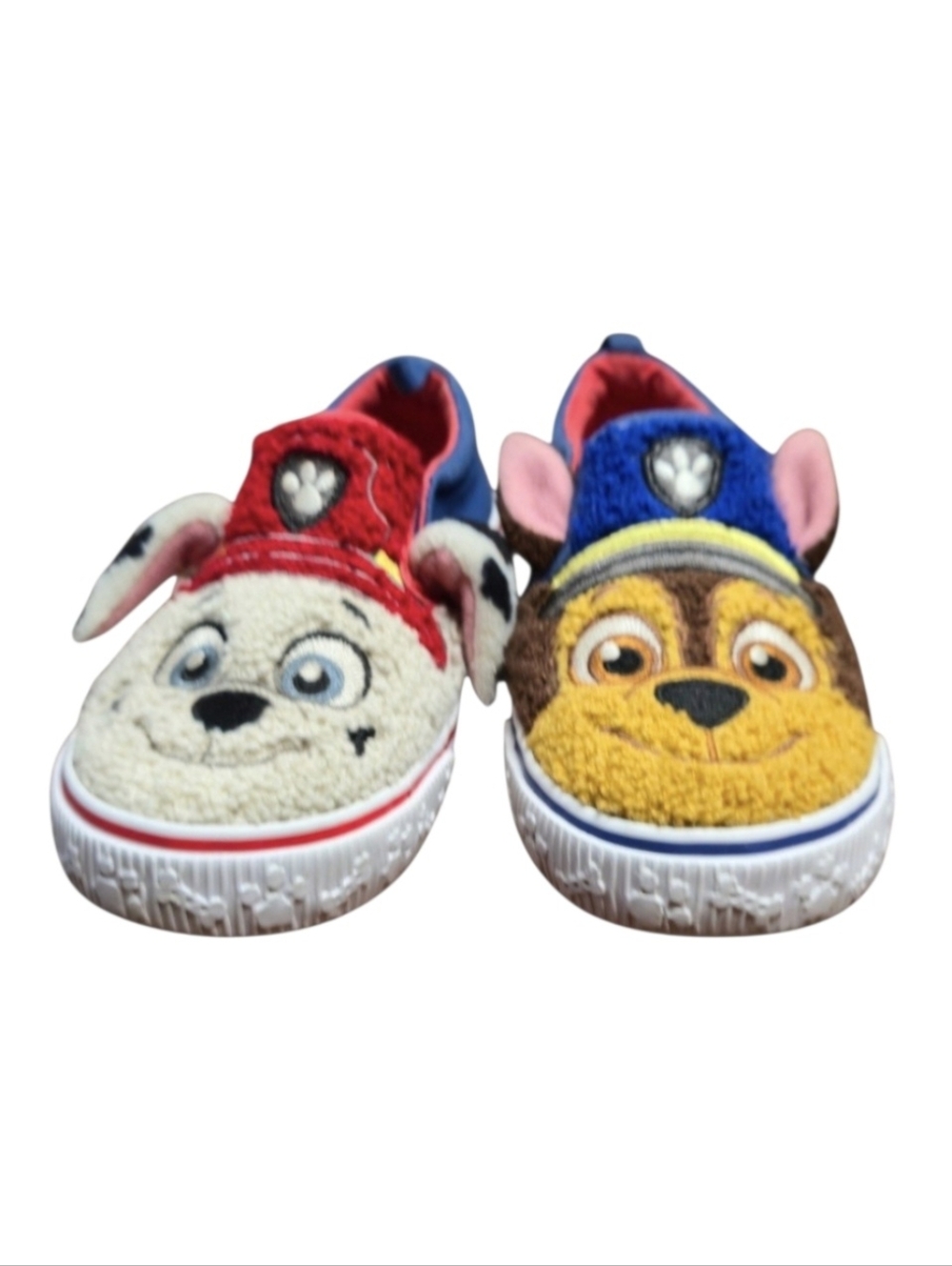 Paw Patrol Characters Toddler Fleece Slip-On Sneakers, Size 8 Boys. - Picture 2 of 7